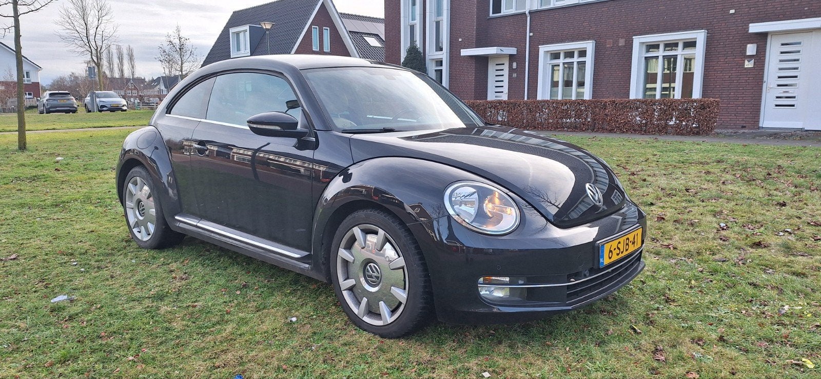 Volkswagen Beetle 1.2 TSI 2013 Zwart Nieuwe APK!, Voorwielaandrijving, 4 cilinders, Zwart, Handgeschakeld