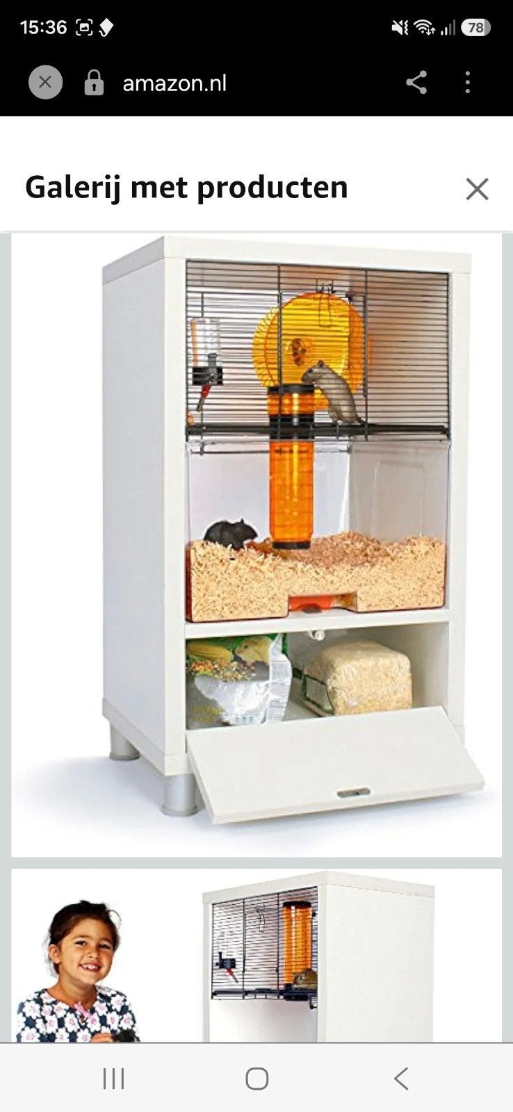 Hamster/Gerbil kooi, Dieren en Toebehoren, Ophalen