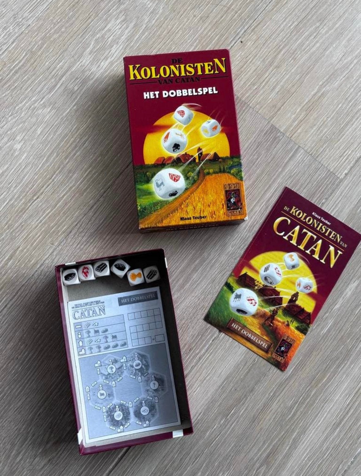 Nieuw De Kolonisten van Catan: Het Dobbelspel, Drie of vier spelers, Ophalen of Verzenden, Nieuw