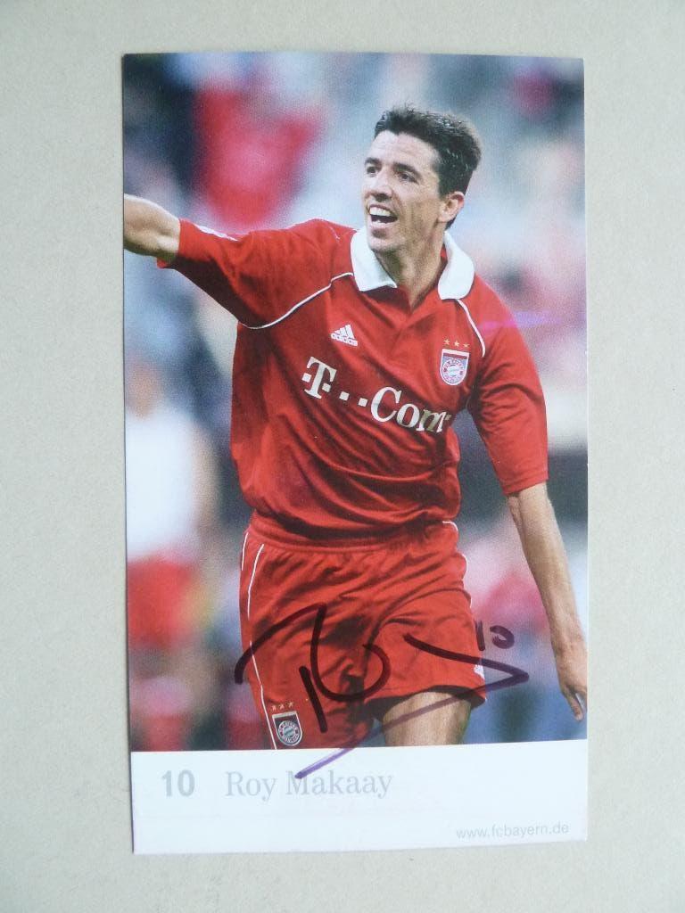 Spelerskaart. Roy.Makaay. Bayern.Munchen, Verzamelen, Ophalen of Verzenden, Zo goed als nieuw, Buitenlandse clubs, Spelerskaart