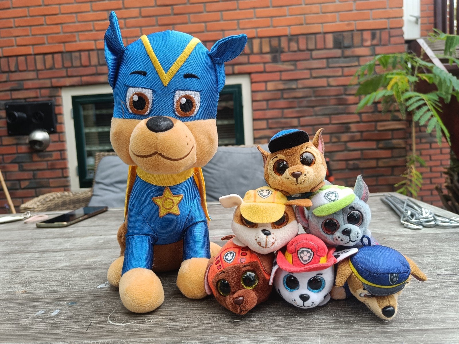 Leuke Paw Patrol knuffeltjes, Gebruikt, Blauw, Middelgroot (20 tot 80 cm), Paw Patrol
