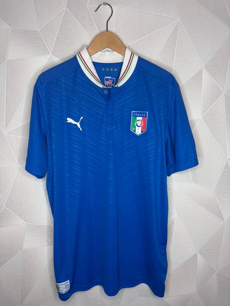 Italië Thuis 2012/2013, Sport en Fitness, Voetbal, Maat XL, Ophalen of Verzenden, Zo goed als nieuw, Shirt
