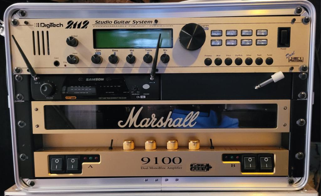 Marshall 9100 buizenversterker met digitech 2112, Muziek en Instrumenten, Versterkers | Bas en Gitaar, Ophalen, Zo goed als nieuw