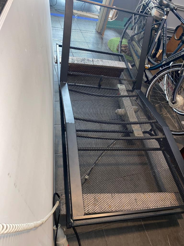 Auping elektrische spriraalbodem 90 x 200, Huis en Inrichting, Slaapkamer | Matrassen en Bedbodems, Ophalen, Gebruikt, 90 cm, Eenpersoons