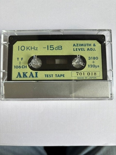 test tape, Ophalen of Verzenden, Overige merken
