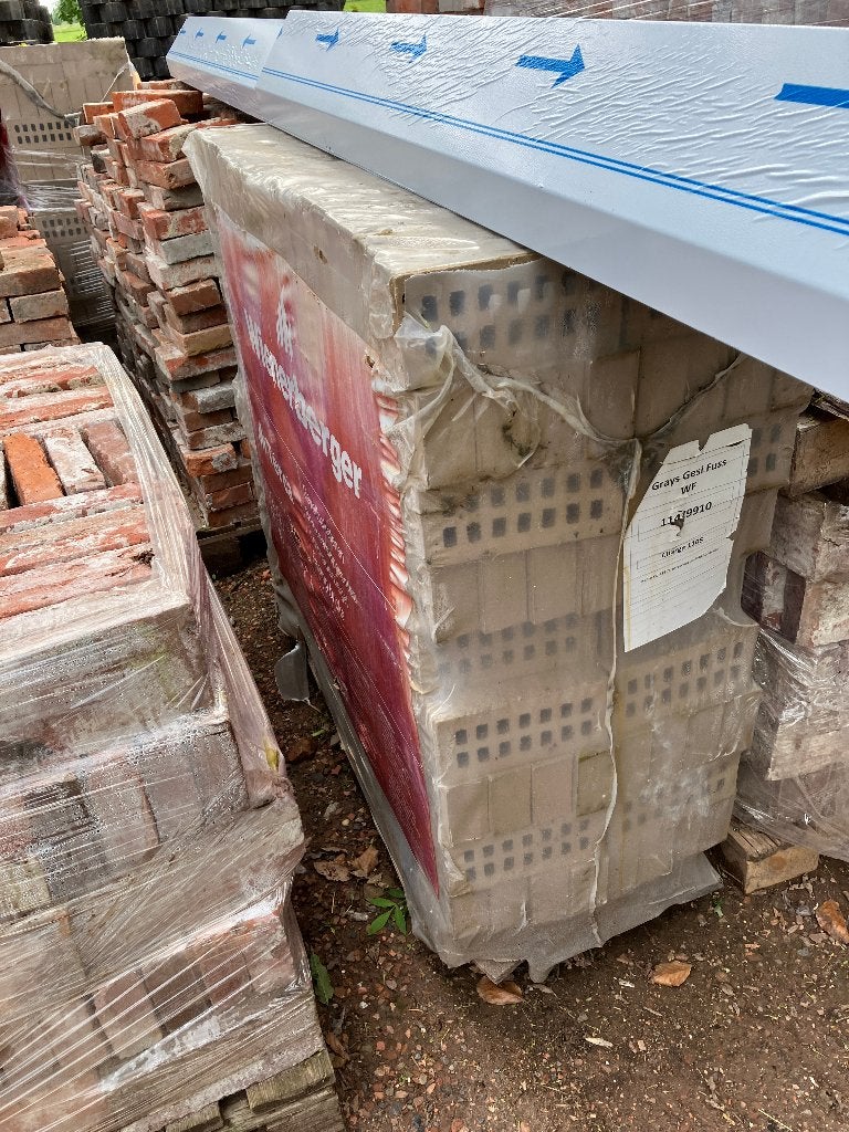 baksteen vuilwerk ca. 2000 stuks, Ophalen, Zo goed als nieuw, Bakstenen