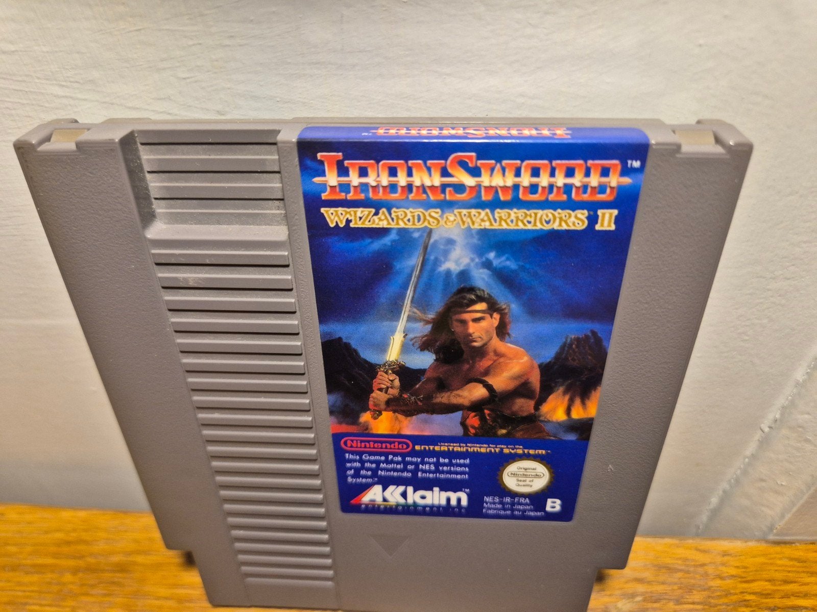 IronSword Wizards & Warriors II NES, Spelcomputers en Games, Avontuur en Actie, 1 speler, Ophalen of Verzenden, Zo goed als nieuw