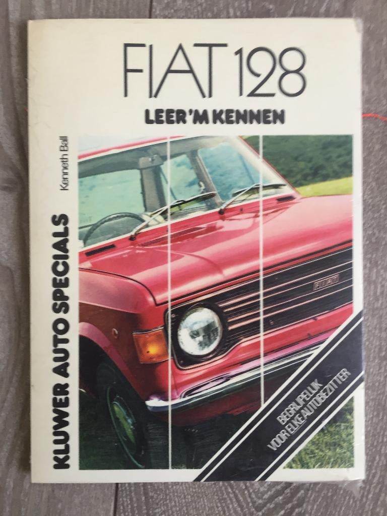 Kluwer autospecials (Nieuw) Fiat 128 Leer 'm kennen t/m 1975, Ophalen of Verzenden