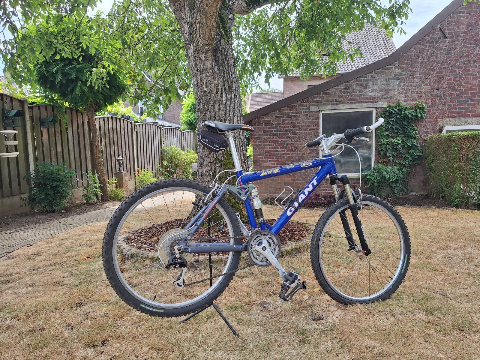 Giant ATX 970 Mountainbike - Full Suspension, Minder dan 45 cm, Gebruikt, Heren, Velgrem