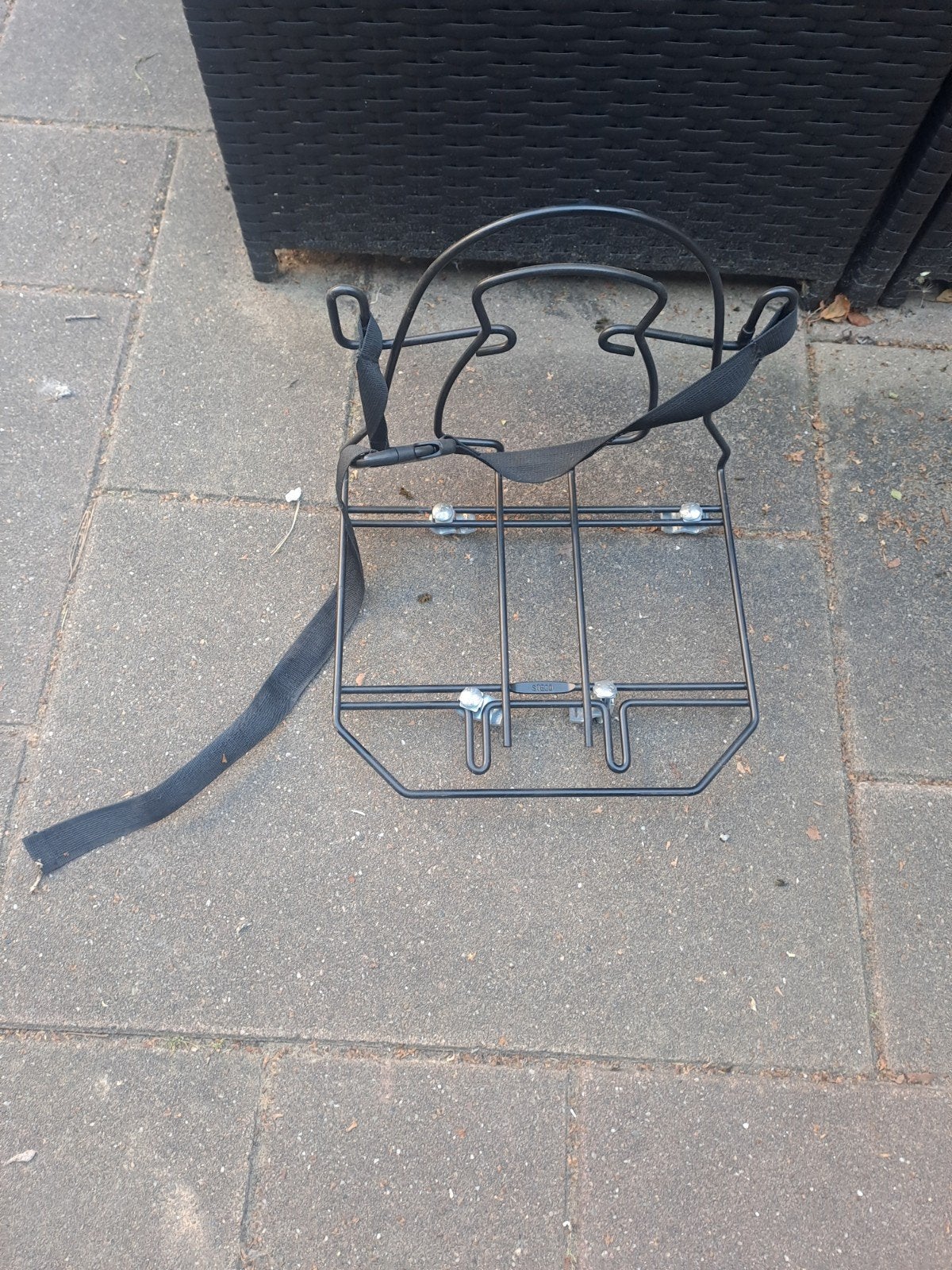 fietsvoordrager, Ophalen