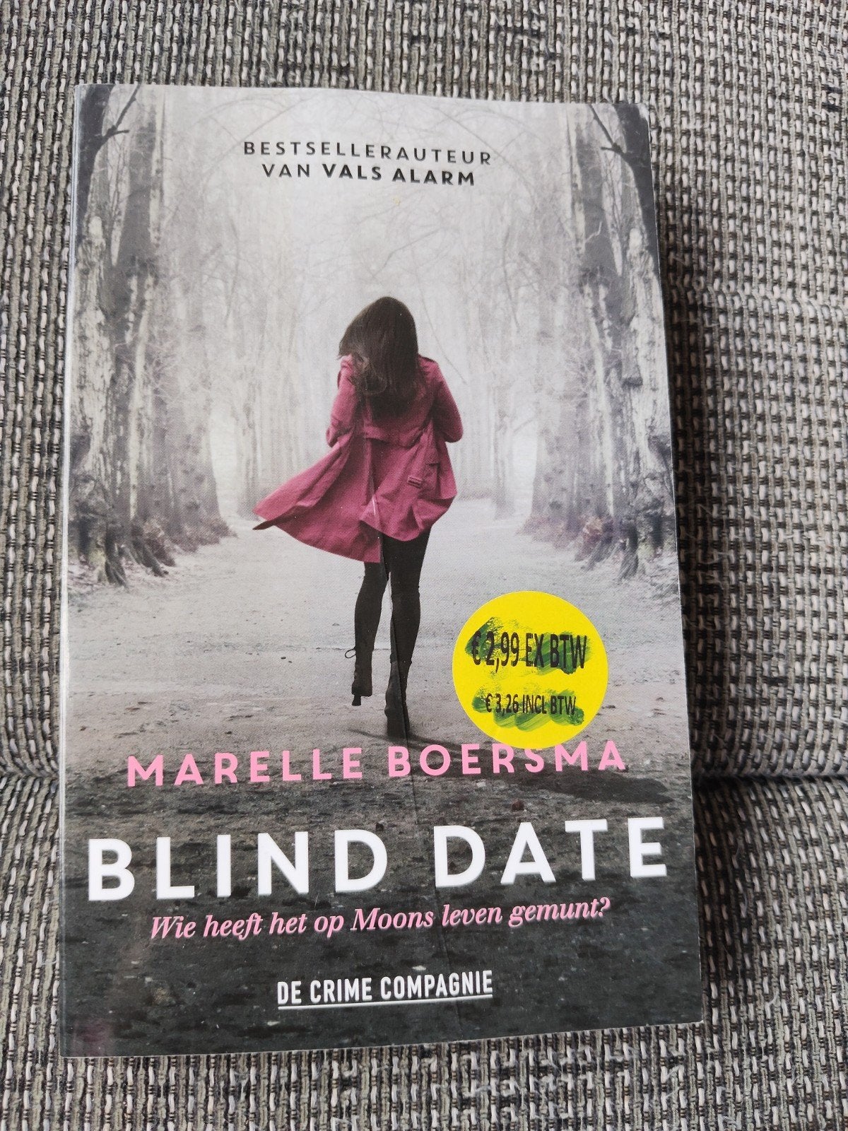 Blind Date - Marelle Boersma (Thriller), Ophalen of Verzenden, Zo goed als nieuw, Marelle Boersma