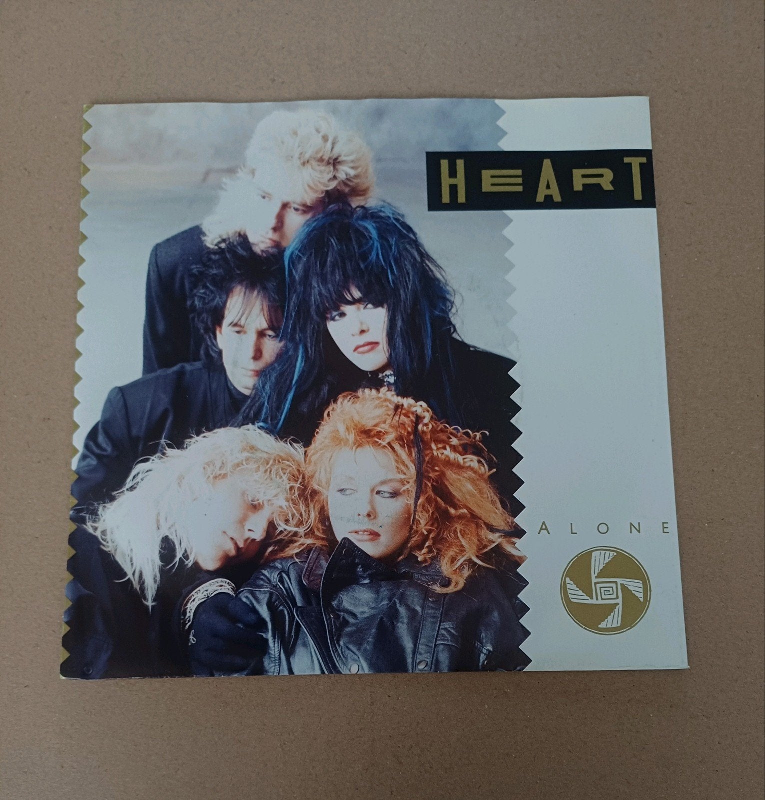 Heart - Alone / Barracuda (Live), Cd's en Dvd's, Gebruikt, 7 inch, Ophalen of Verzenden, Pop