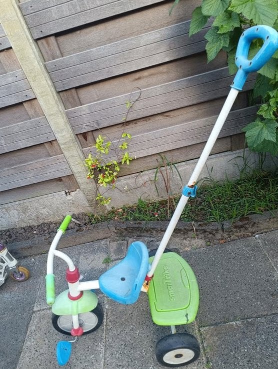 Driewieler smartrike, Gebruikt, Ophalen of Verzenden, Duwstang