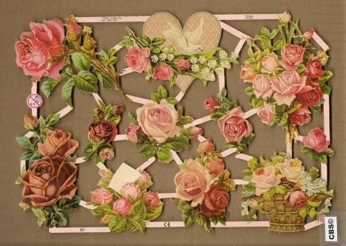 Rozen poezieplaatjes 7232, Ophalen of Verzenden