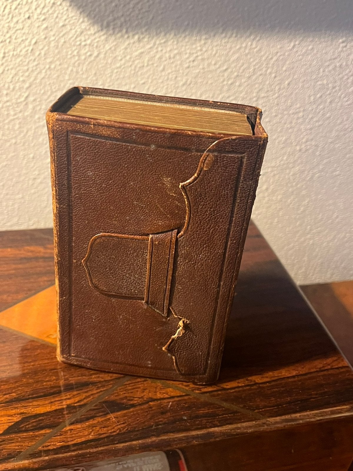 Antiek psalmen boekje met goudsnee, Ophalen of Verzenden