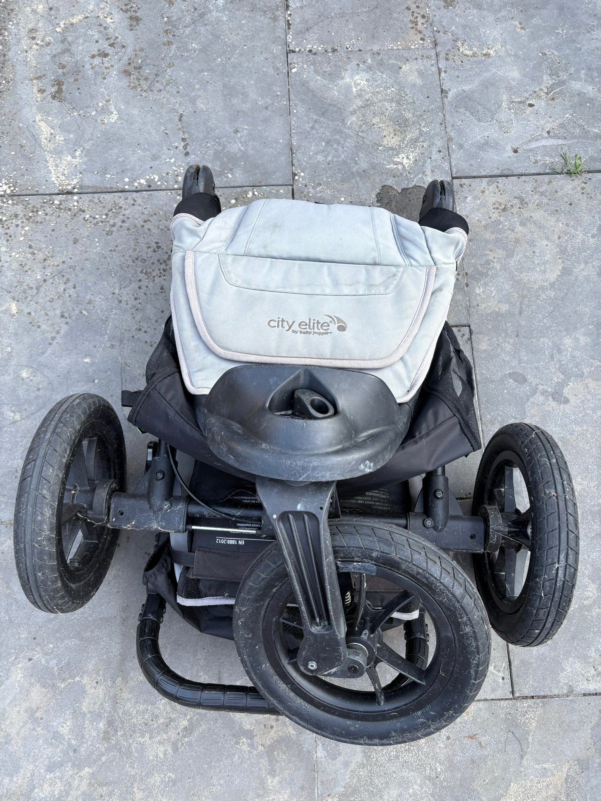 Baby Jogger City Elite 3-wiel Buggy –All Terrain –Inklapbaar, Gebruikt, Luchtbanden, Ophalen, Kinderwagen