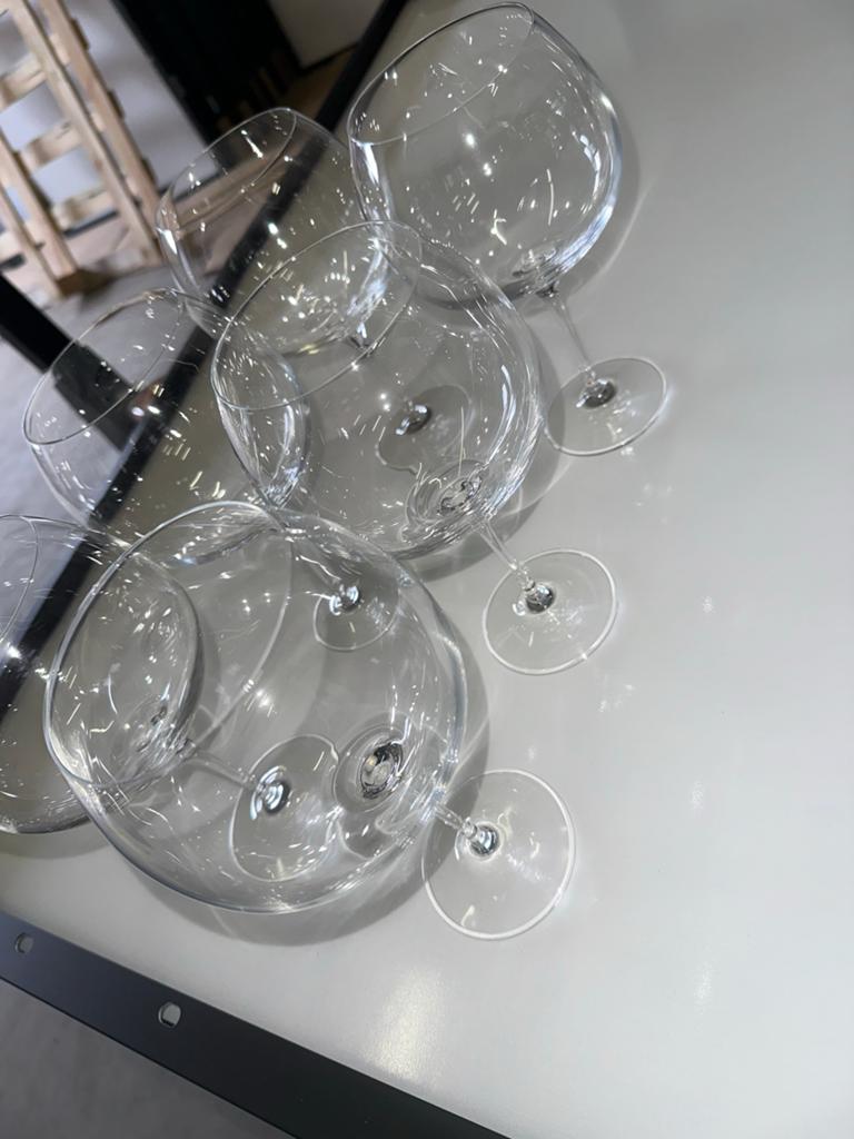 Set van 6 Gin Tonic Glazen - Perfect voor Cocktails, Ophalen of Verzenden, Zo goed als nieuw, Glas