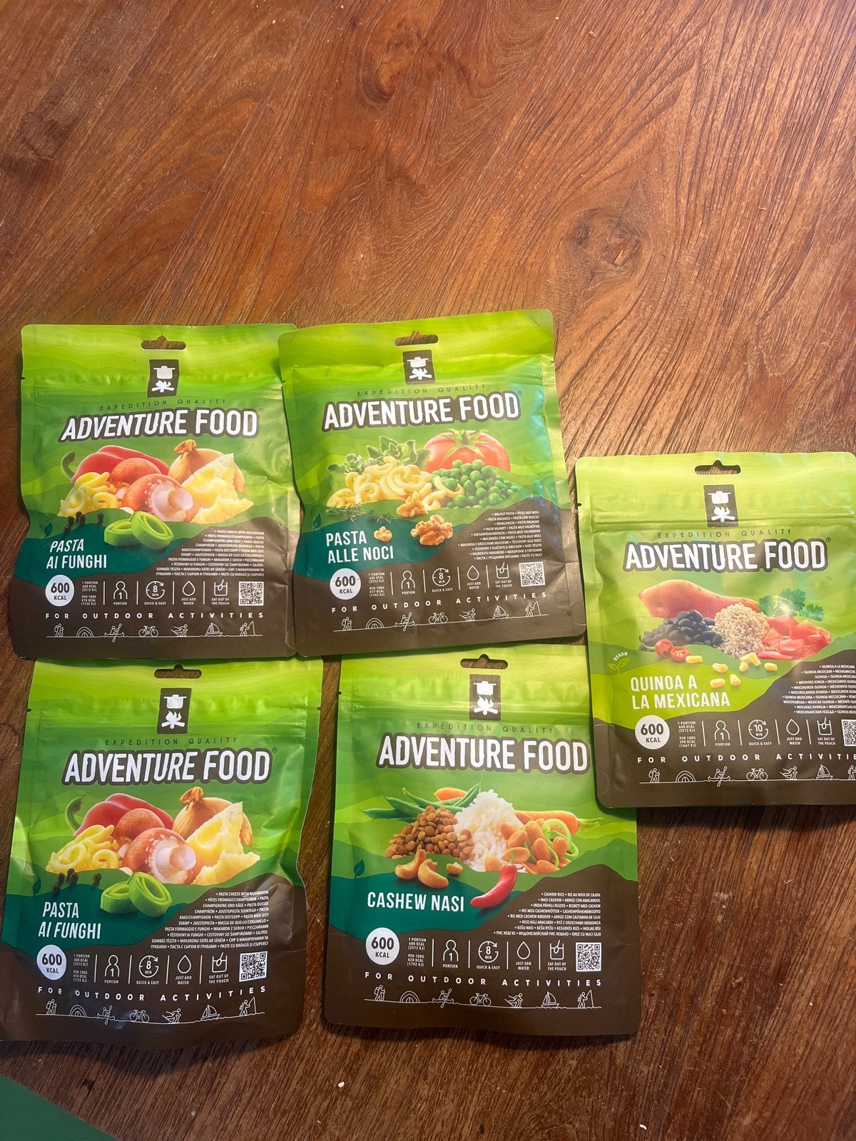 Adventure food - gedroogde voeding voor op reis, Boeken, Verzenden