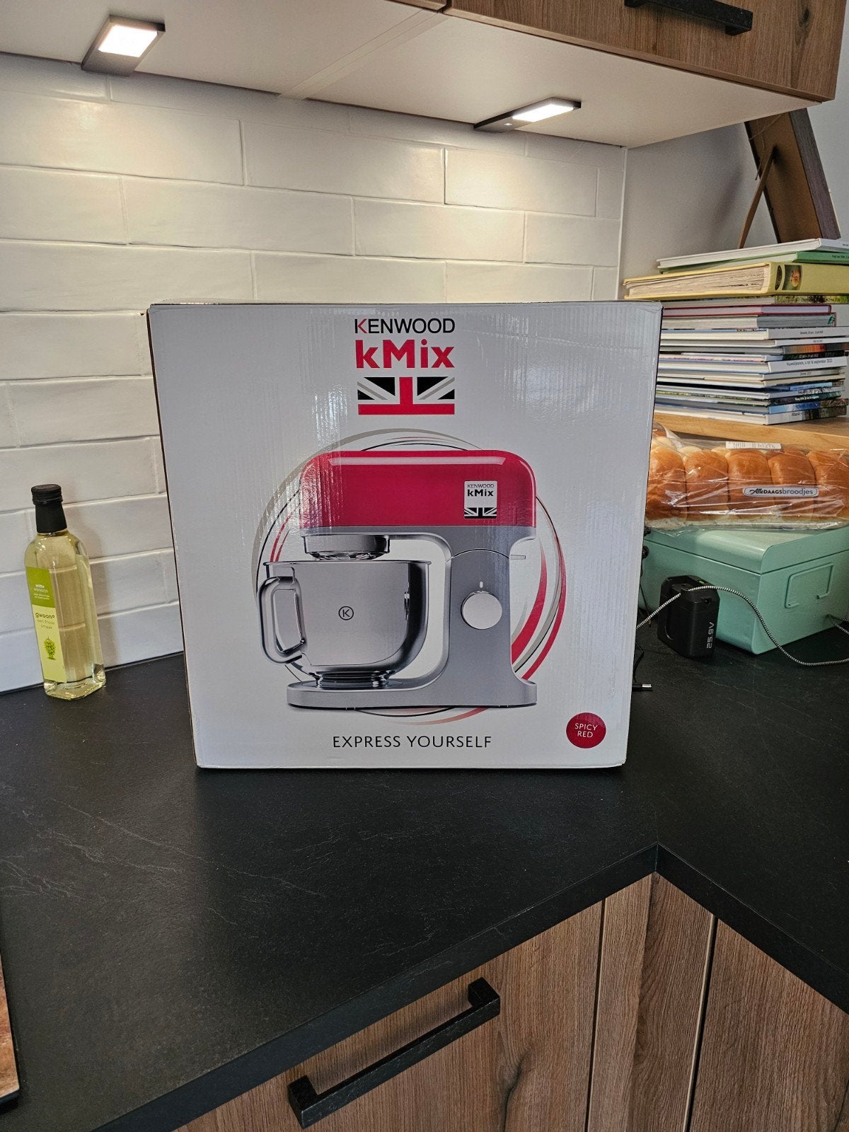Kenwood kMix Keukenmachine - Nieuw in doos, Witgoed en Apparatuur, Keukenmixers, 4 liter of meer, Ophalen of Verzenden, Nieuw