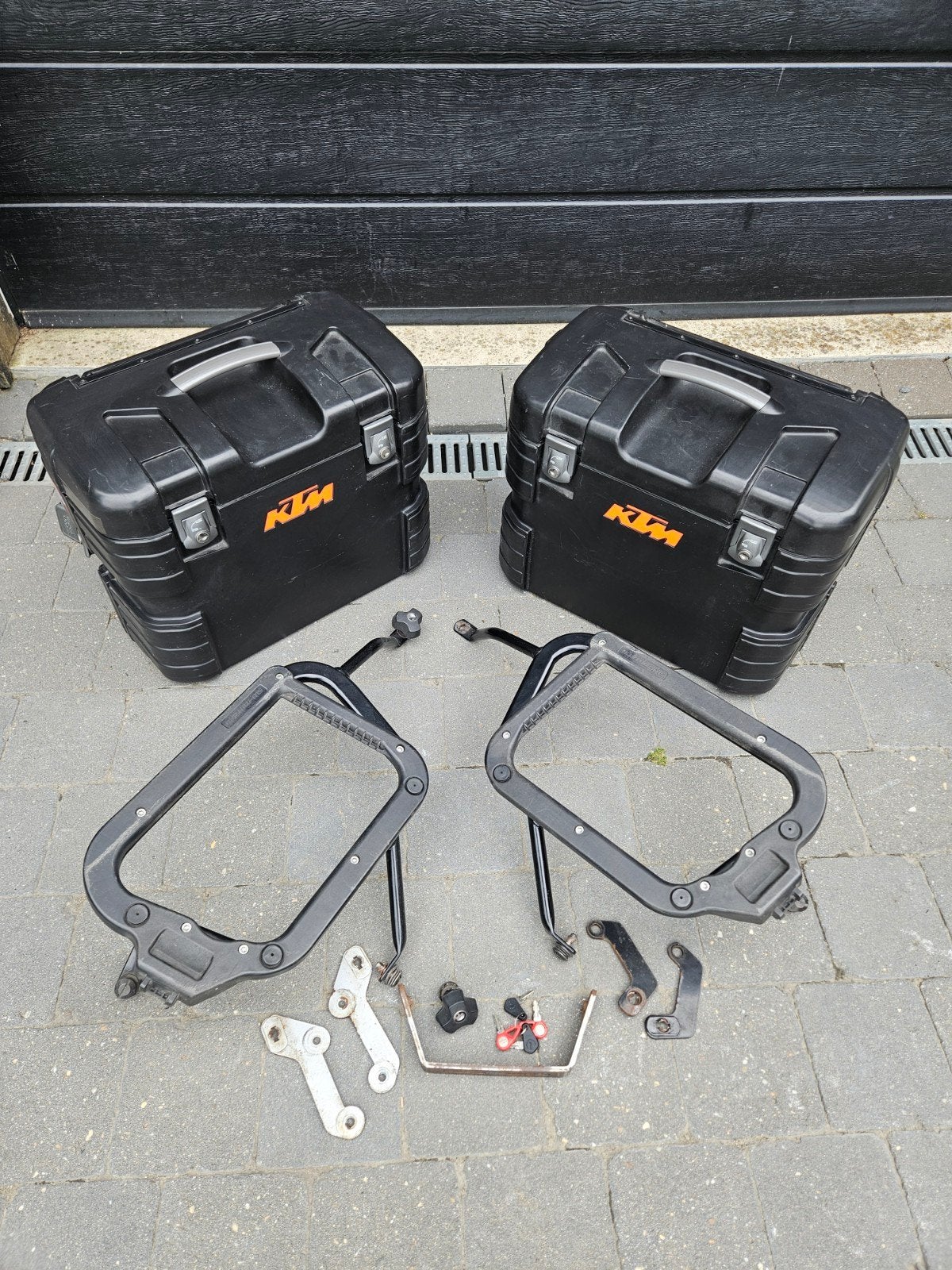 KTM 990 Hepco en Becker zijkofferset Gobi + Montage beugels, Ophalen of Verzenden, Hepco en Becker, Info@hepcoenbecker.com, Duitsland