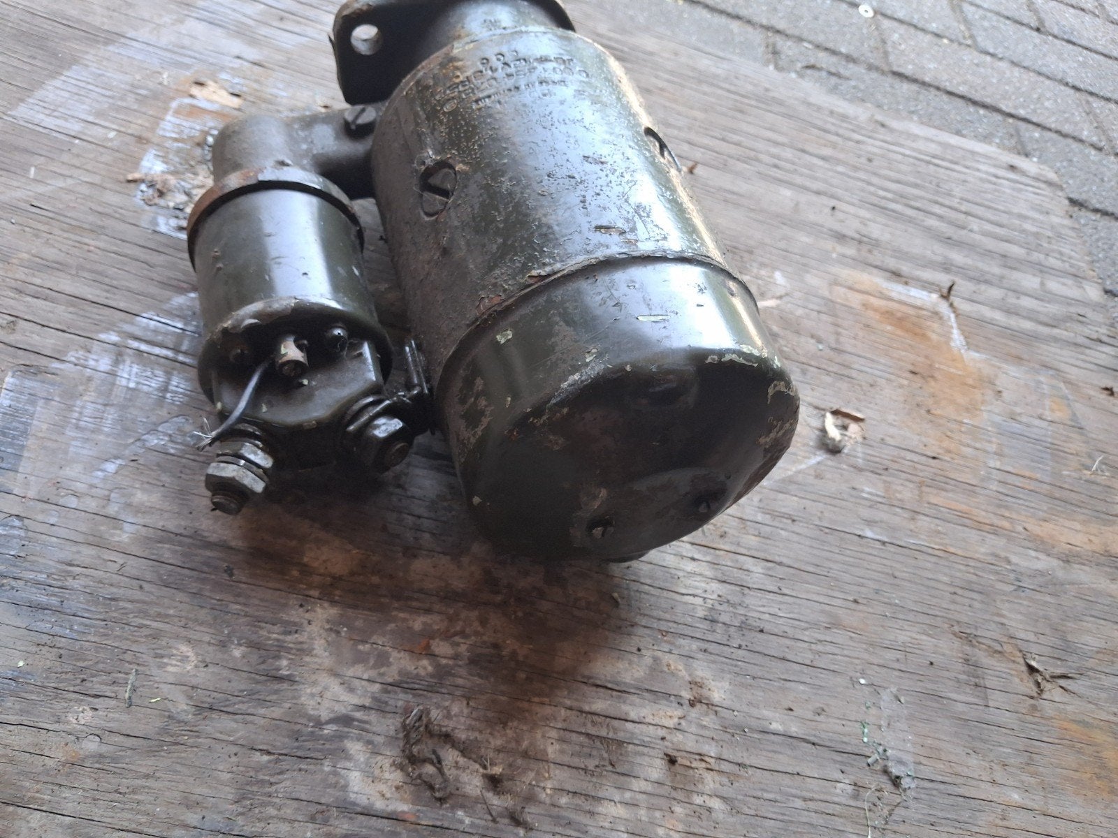 Deutz Startmotor, Ophalen, Gebruikt