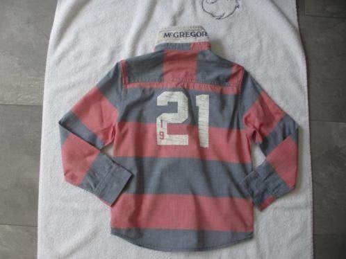 McGregor overhemd, maat 116 (qwe), Kinderen en Baby's, Kinderkleding | Maat 116, Zo goed als nieuw, Jongen, Overhemd of Blouse
