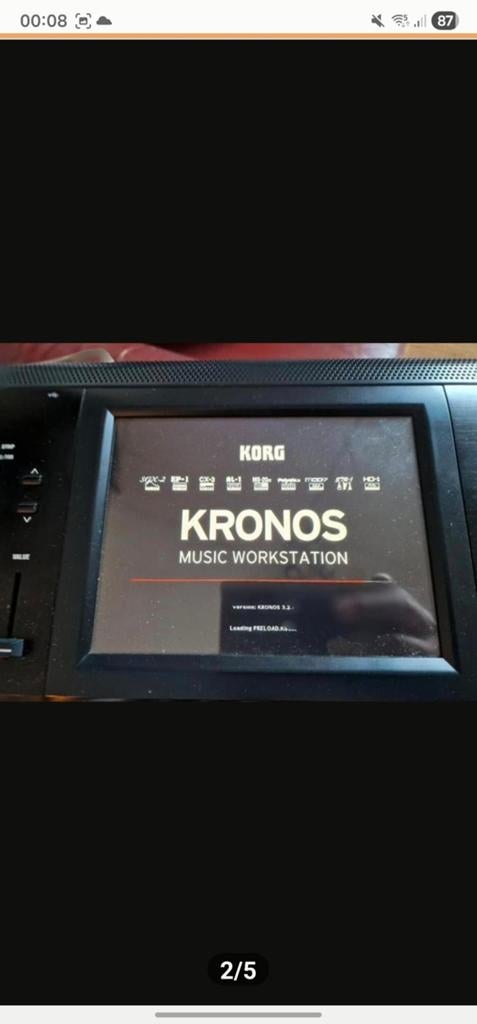 Korg Kronos V2 (73 toetsen), Muziek en Instrumenten, Korg, Ophalen of Verzenden, Zo goed als nieuw, Met midi-aansluiting