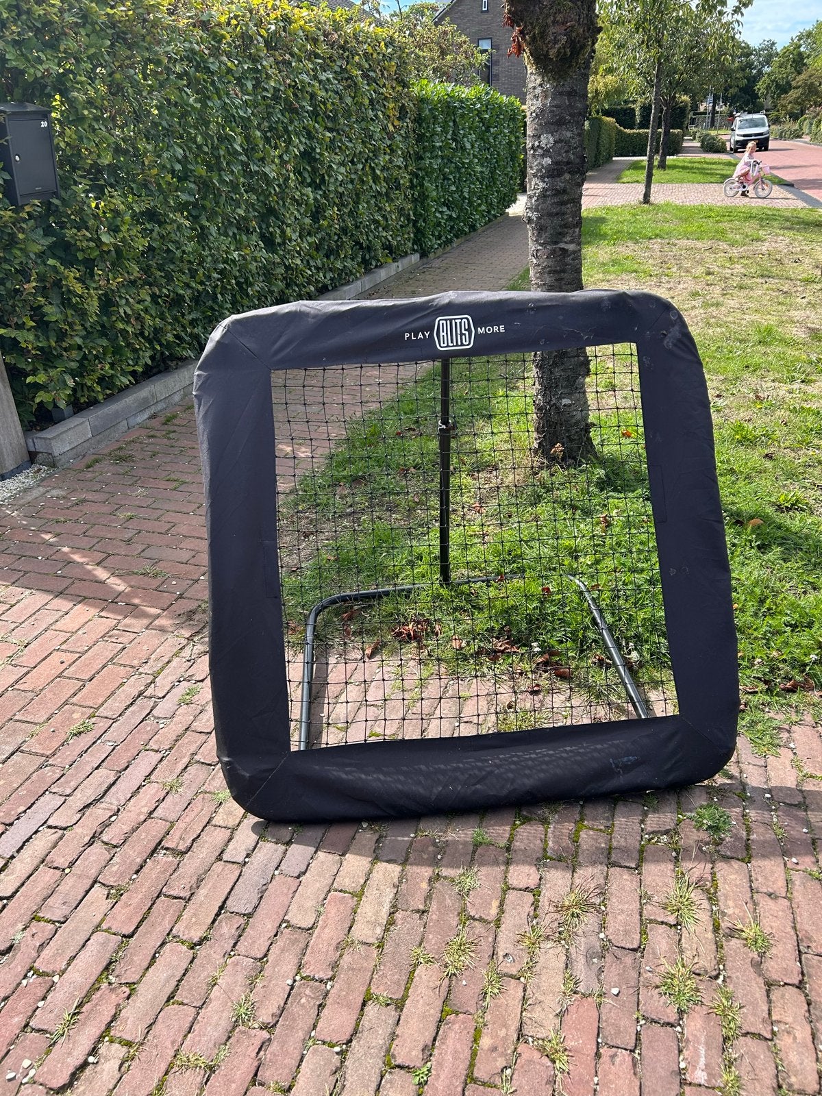 Voetbal rebounder / -bouncer, Ophalen, Gebruikt