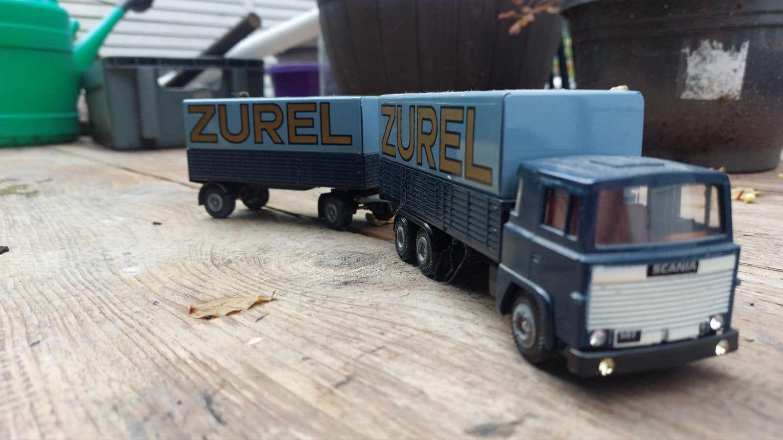 TEKNO SCANIA 141 "ZUREL", Ophalen of Verzenden, Zo goed als nieuw, Bus of Vrachtwagen, Tekno