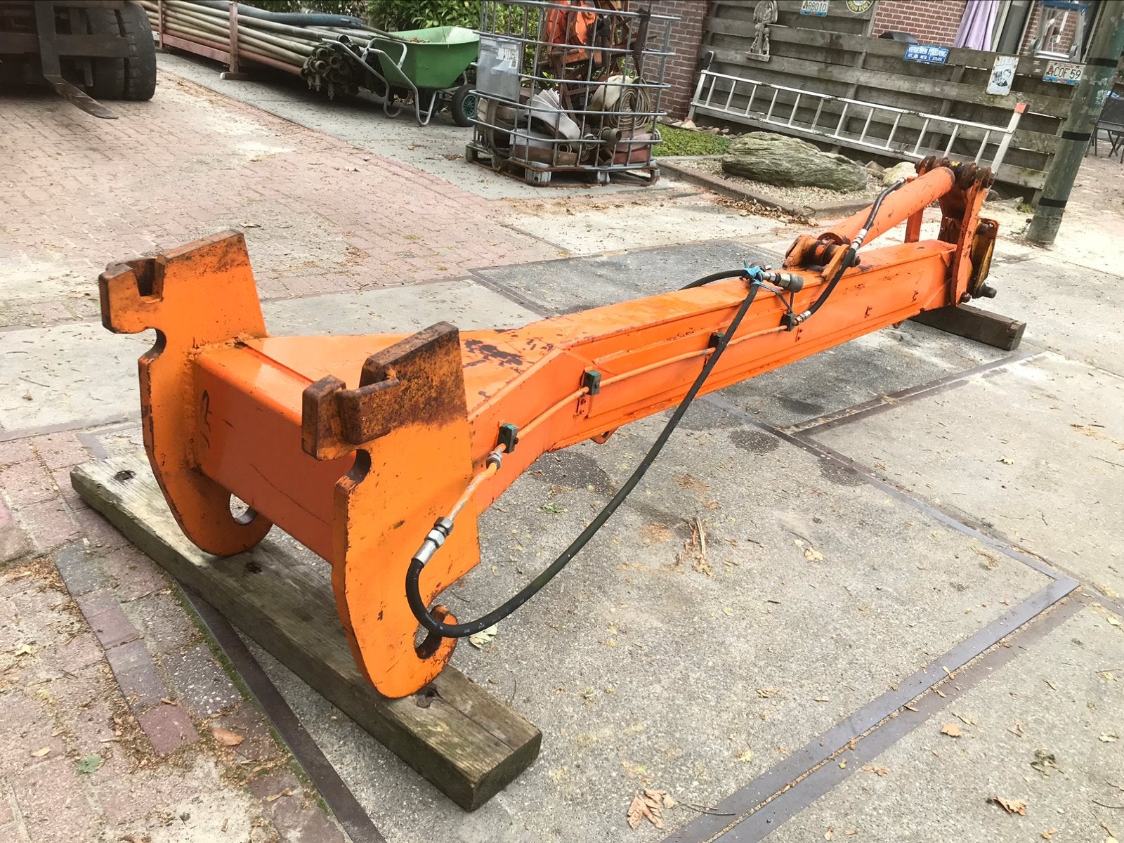 Iseki Rups trekker- Verlenggiek CW30- Toro Maaier- Graafbakk, Ophalen of Verzenden, Wiellader of Shovel