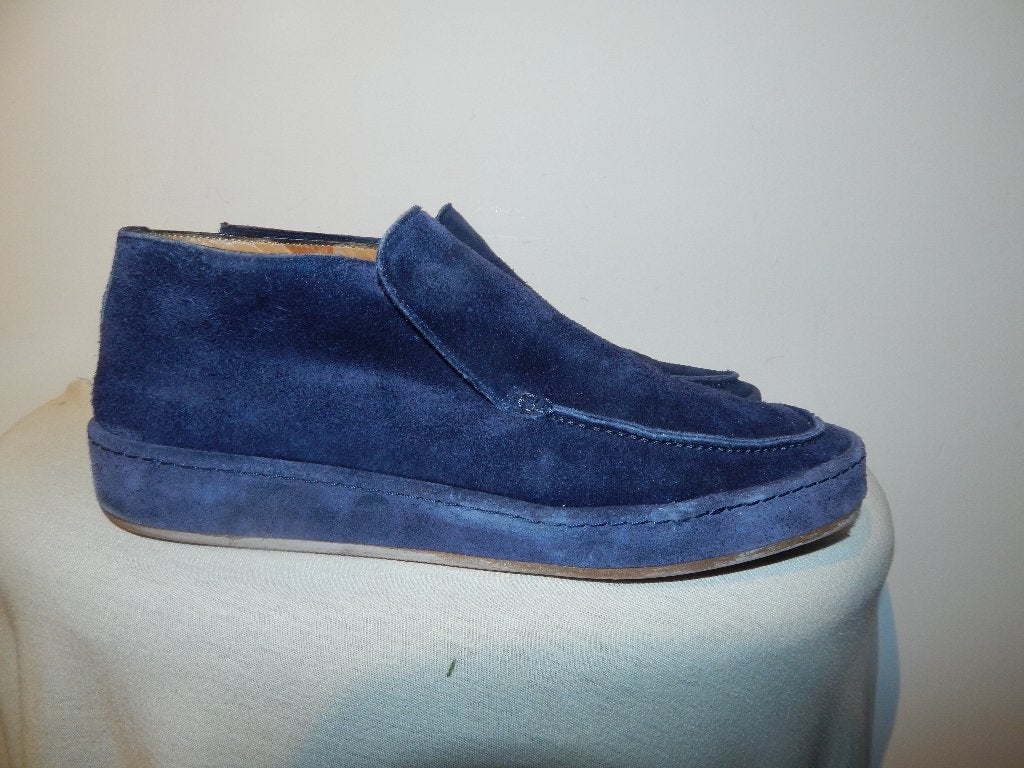 Aurelien voyager city loafer donker blauw enkel hoog mt 42, Loafers, Aurelien, Gedragen, Verzenden