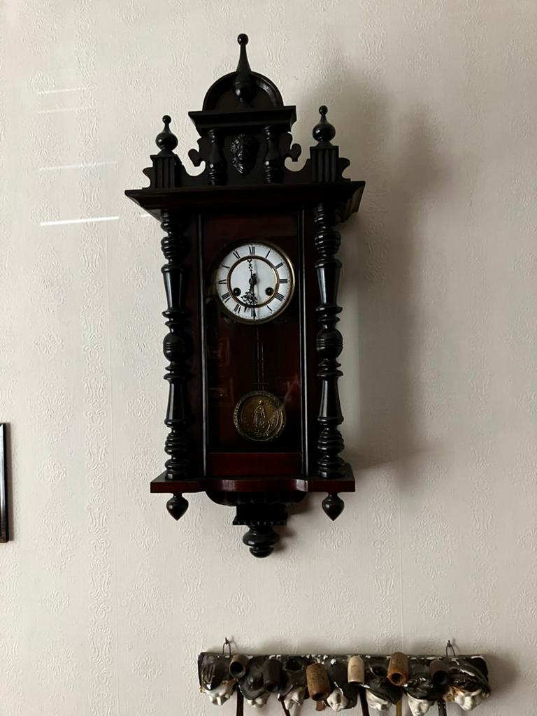 Regulateur, antieke klok , werkend, Ophalen