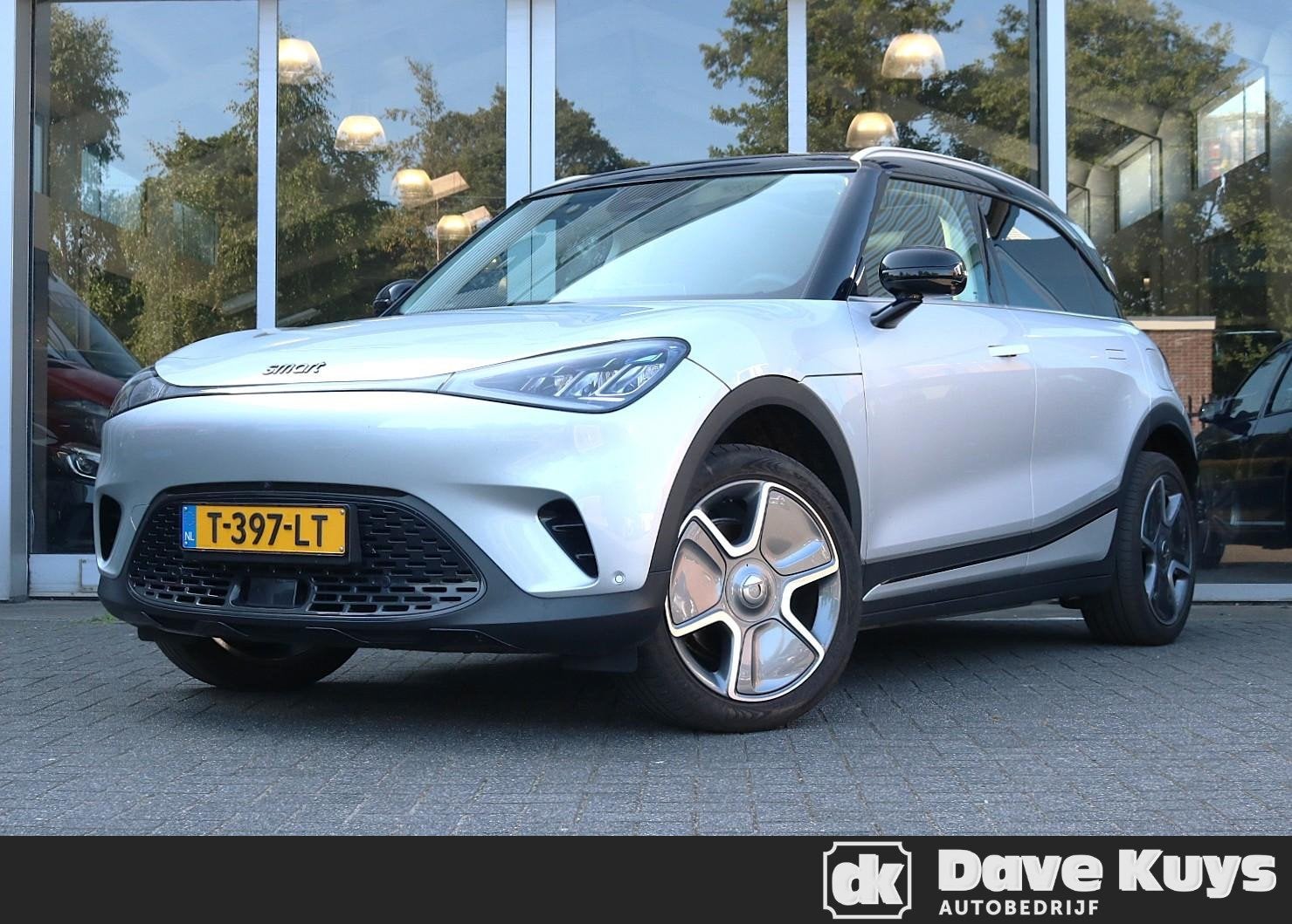smart #1 Pro+ 66 kWh Trekhaak | Panoramadak | Leder | Adapti, Automaat, 12 maanden, Achterwielaandrijving, Gebruikt