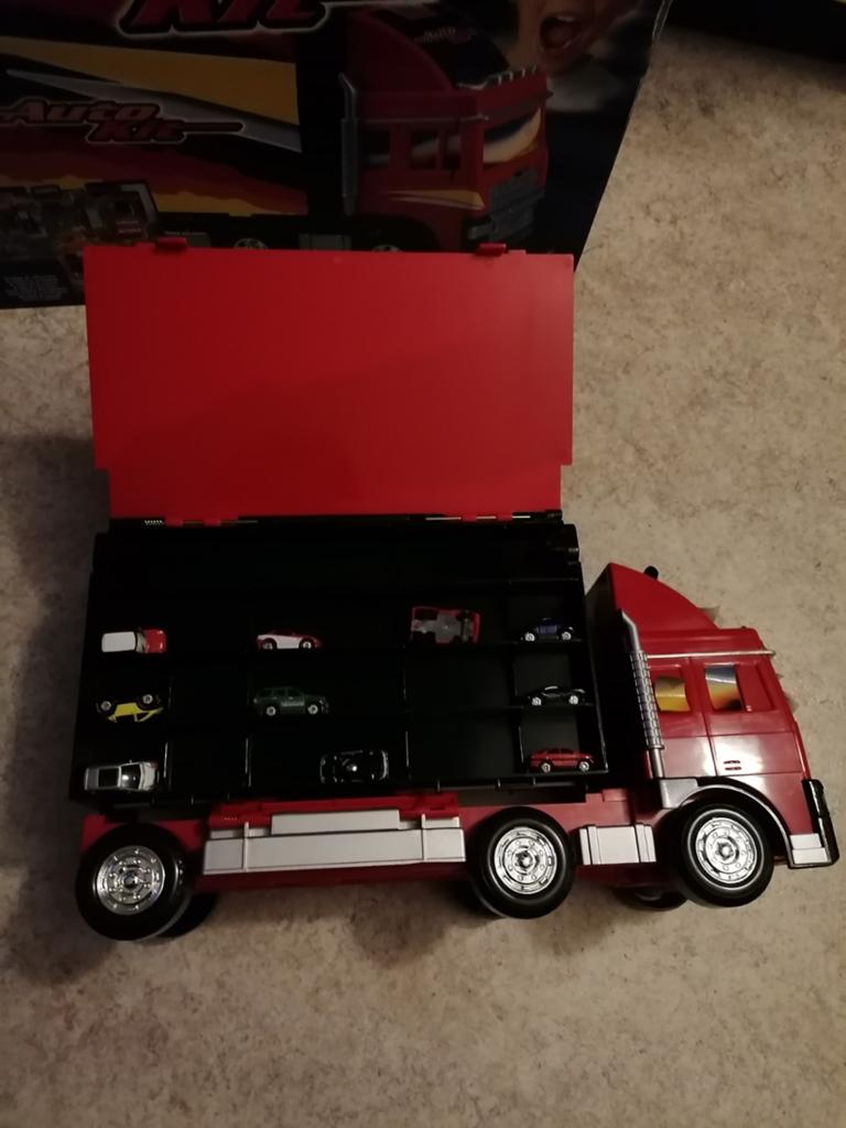 Autokit Super Truck City Speelset met Auto's, Kinderen en Baby's, Speelgoed | Speelgoedvoertuigen, Ophalen of Verzenden, Gebruikt