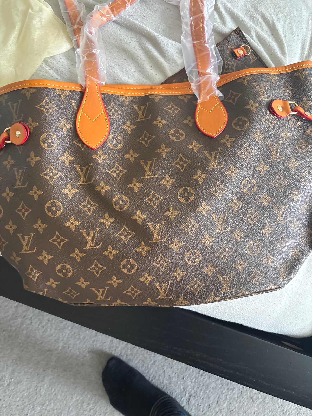 Louis Vuitton Neverfull MM eluxede  nai- Nieuw met pouch, Sieraden, Tassen en Uiterlijk, Ophalen of Verzenden, Nieuw, Bruin, Shopper