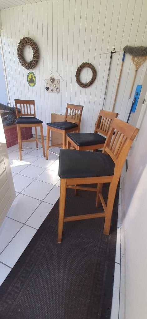 Barkrukken, Ophalen, Gebruikt, Hout, Bruin