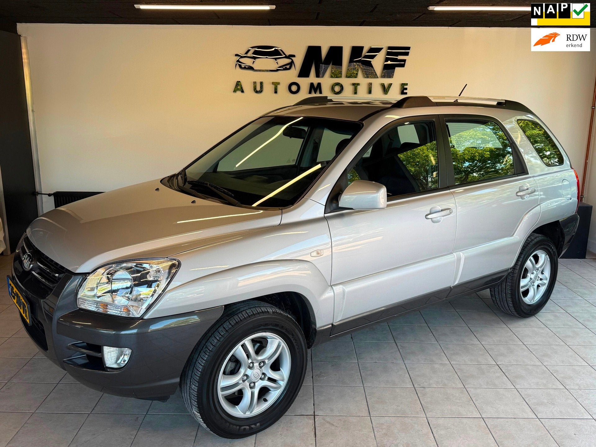 Kia Sportage 2.0 CVVT Comfort 2007 Airco/LMV/APK/88DKM NAP!, 1442 kg, Gebruikt, 4 cilinders, Origineel Nederlands
