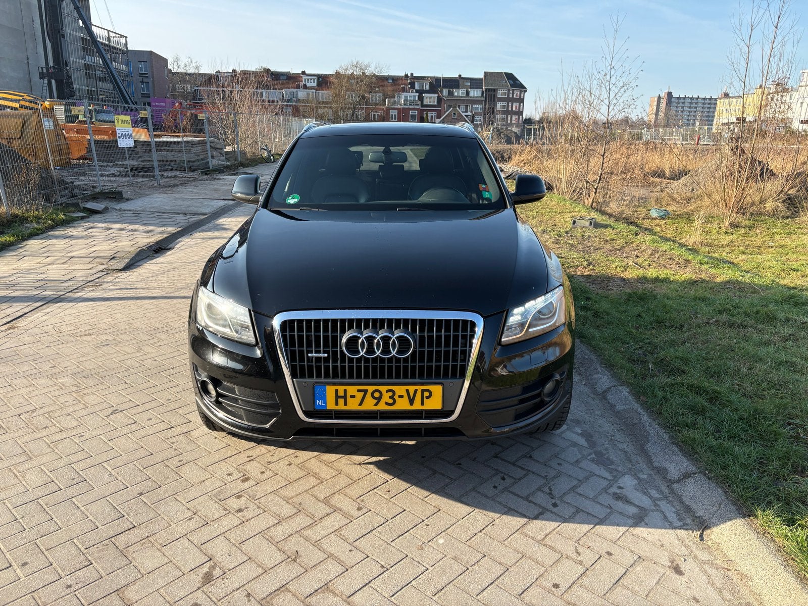 Audi Q5 2.0 Tfsi Quattro S-tronic 2009 Zwart, Auto's, Automaat, Zwart, Vierwielaandrijving, Particulier