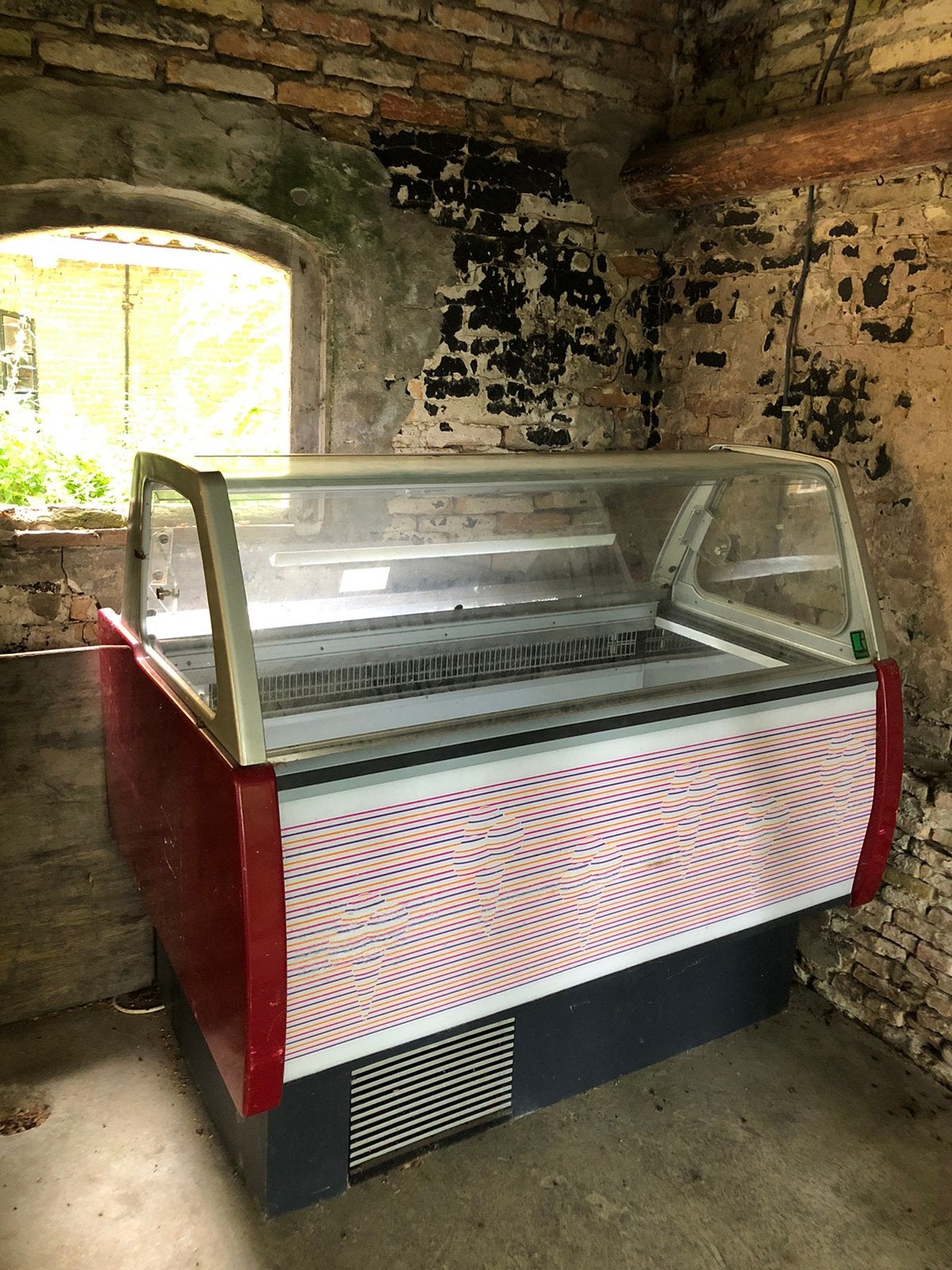 Retro ijsvitrine, Ophalen of Verzenden