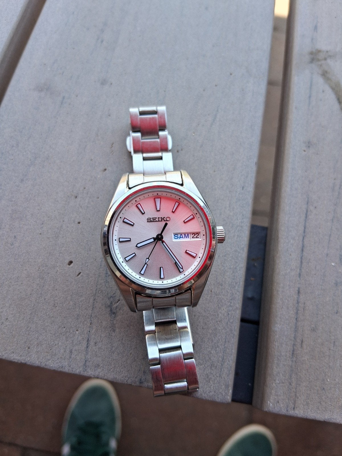 Seiko Polshorloge - Stijlvol en Betrouwbaar, Ophalen, Zo goed als nieuw, Staal, Seiko