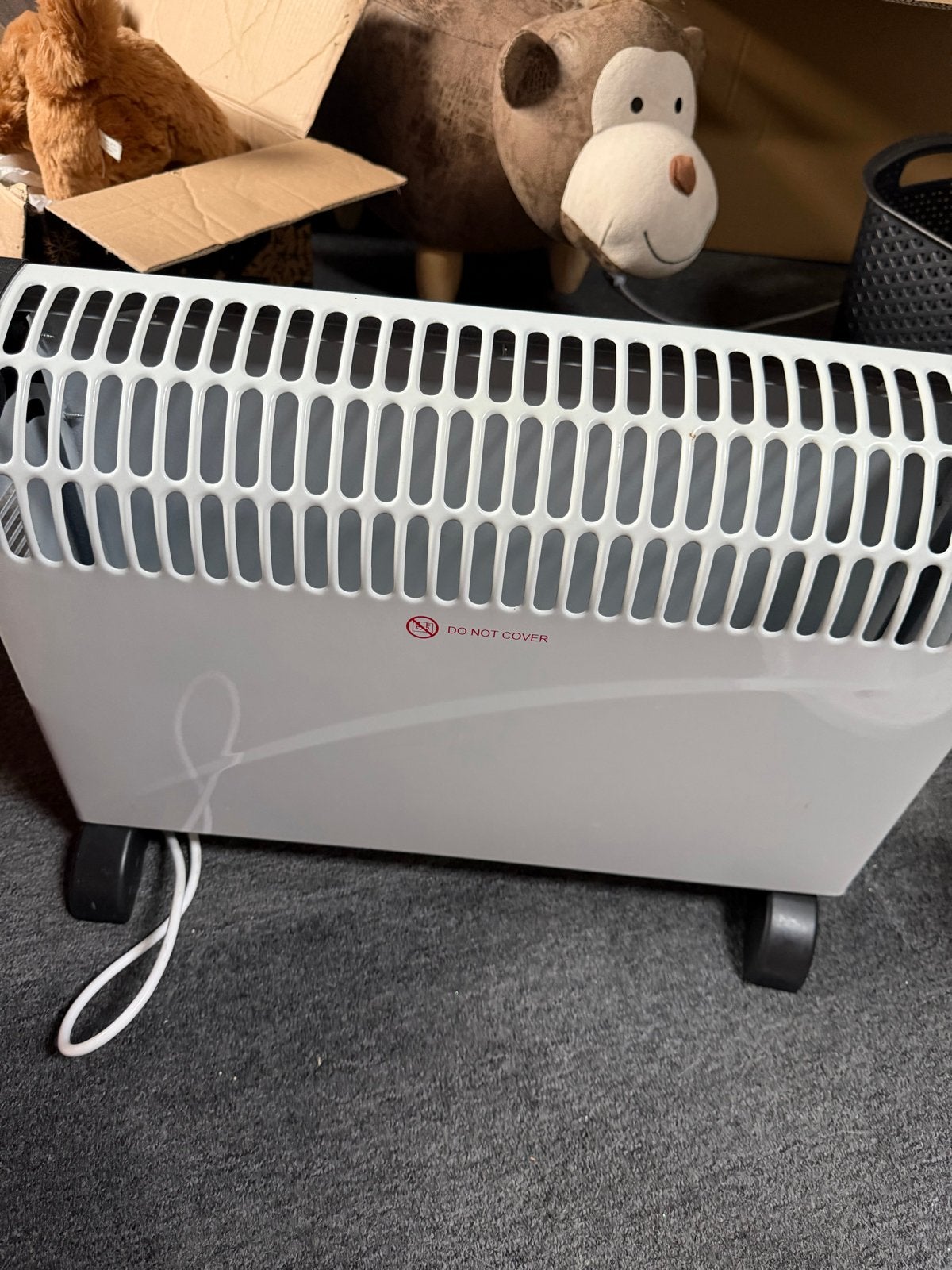 Verwarming 2000 watt op poten, Ophalen, 30 tot 80 cm, Gebruikt, Overige typen