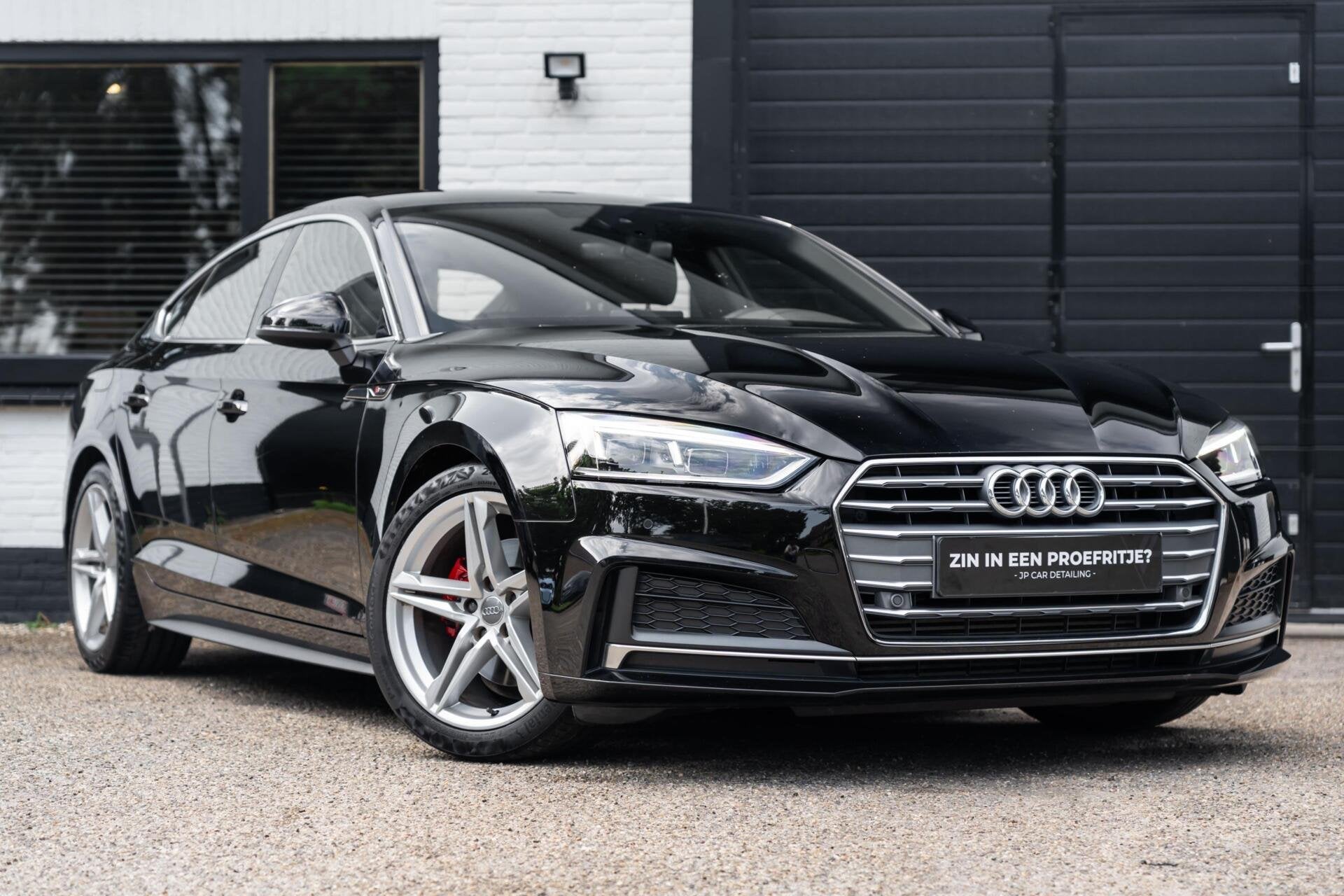 Audi A5 Sportback 35 TFSI S-Line NAP 1ste eigenaar, Auto's, Audi, Gebruikt, 4 cilinders, Zwart, Origineel Nederlands