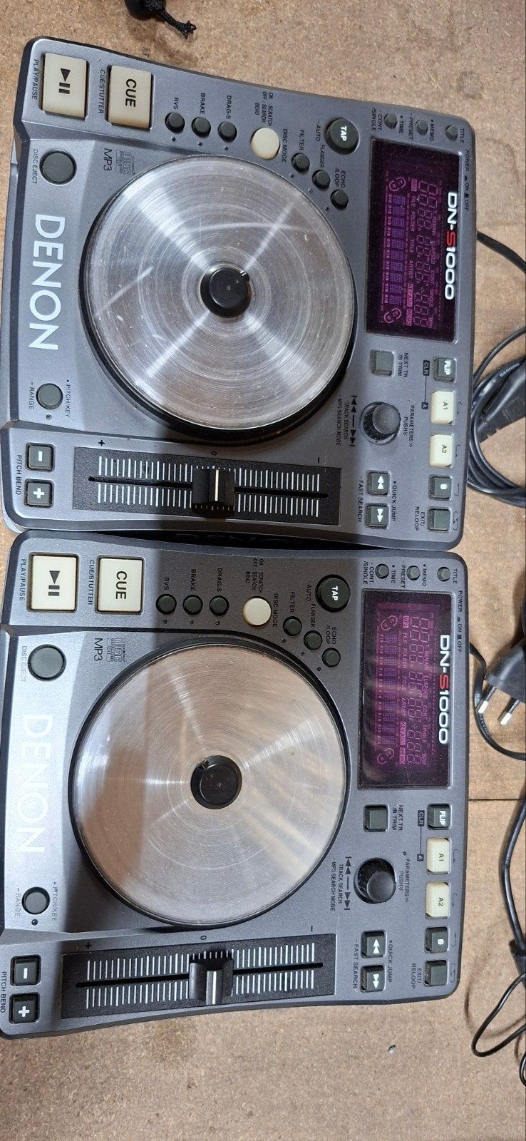 Denon DN-S1000 CD Speler (set van 2), Ophalen of Verzenden, Gebruikt, Dj-set, Denon