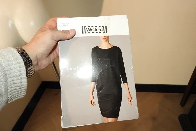 Wolford pure plus dress baggy look lijfje suger koral tint, Verzenden, Maat 42/44 (L), Nieuw, Wolford