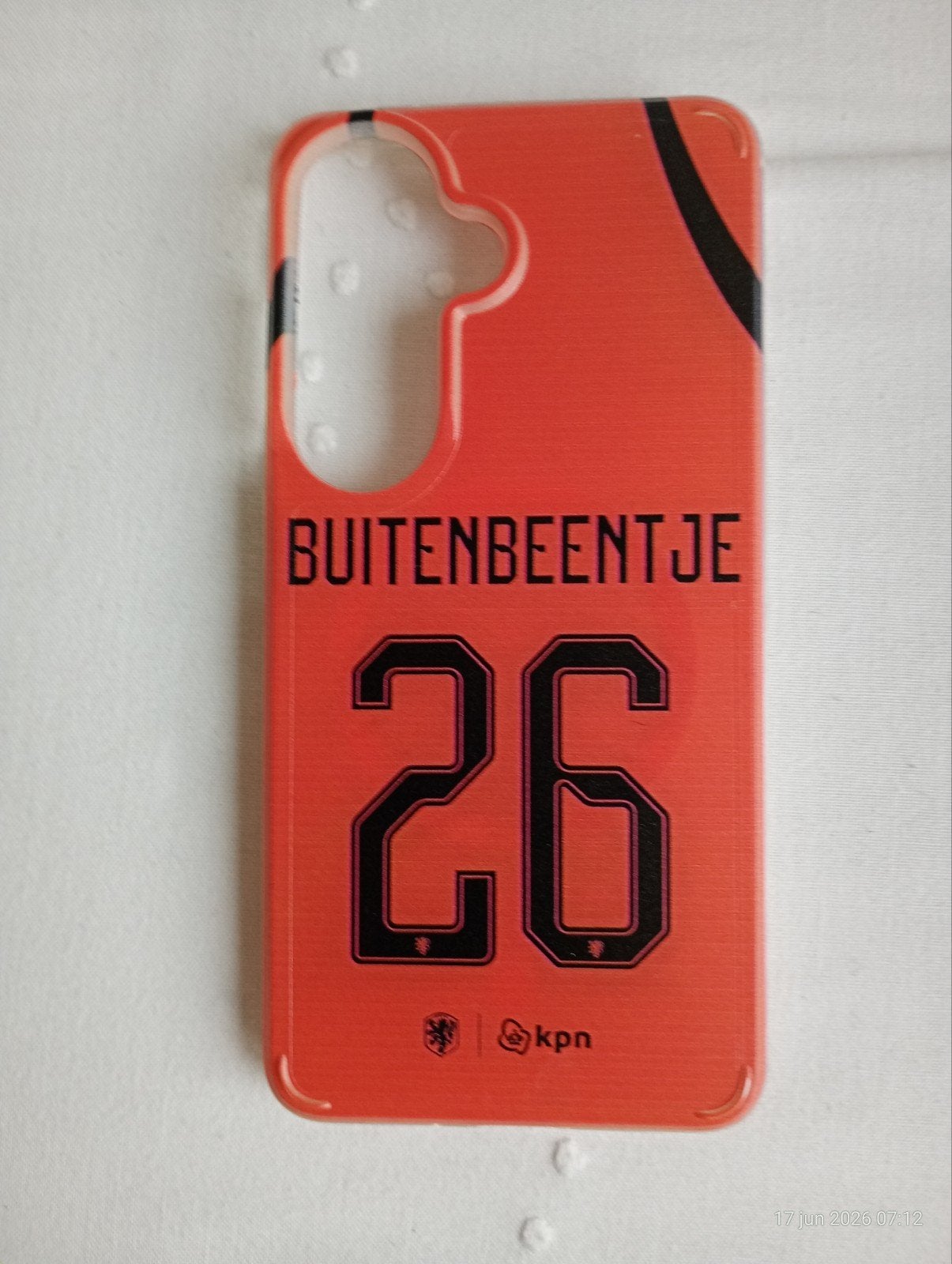 WK voetball hoesje Buitenbeentje, Ophalen, Nieuw