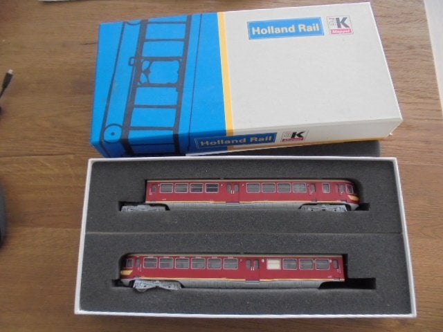 Holland Rail Blauwe Engel DE 2 in Rood., Overige merken, Treinset, Gelijkstroom, Ophalen of Verzenden