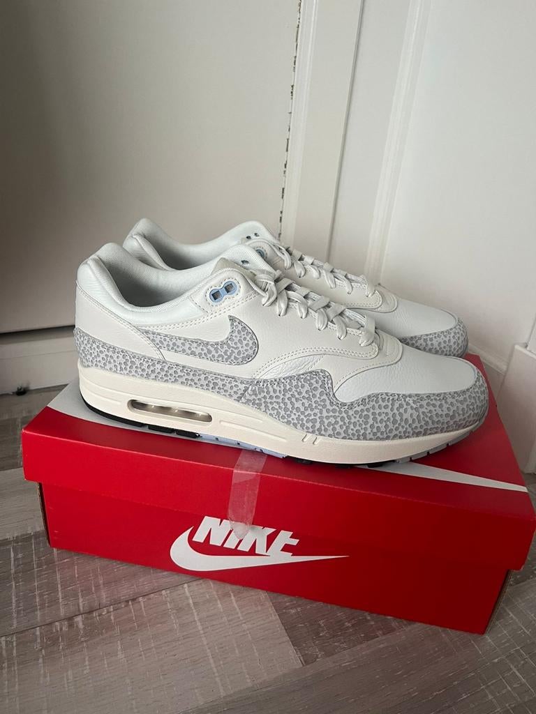 Nike Air Max 1 '87 Safari Phantom - Maat 45 - Nieuw, Nike air max, Wit, Nieuw, Ophalen of Verzenden