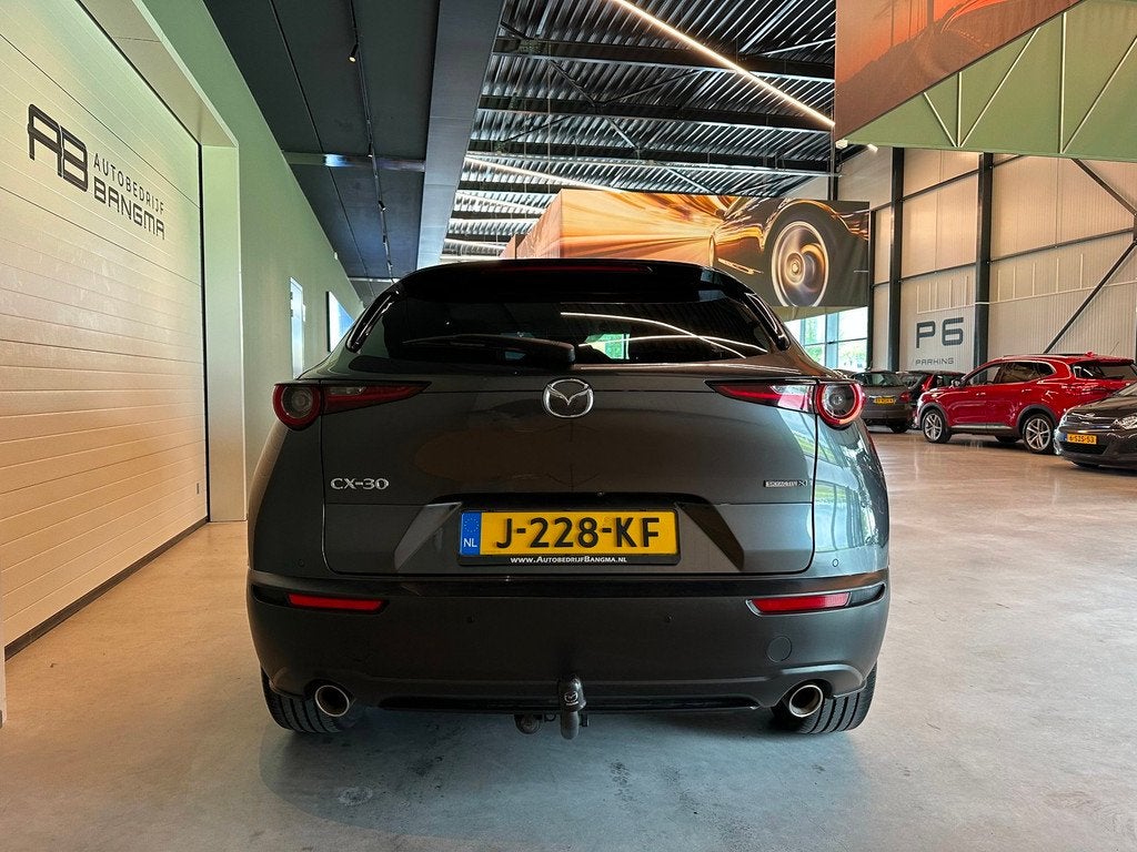 Mazda CX-30 2.0 e-SkyActiv-X M HYBRID AUTOMAAT LUXURY|NAVIGA, Auto's, Mazda, 1998 cc, Gebruikt, 4 cilinders, Met garantie (alle)