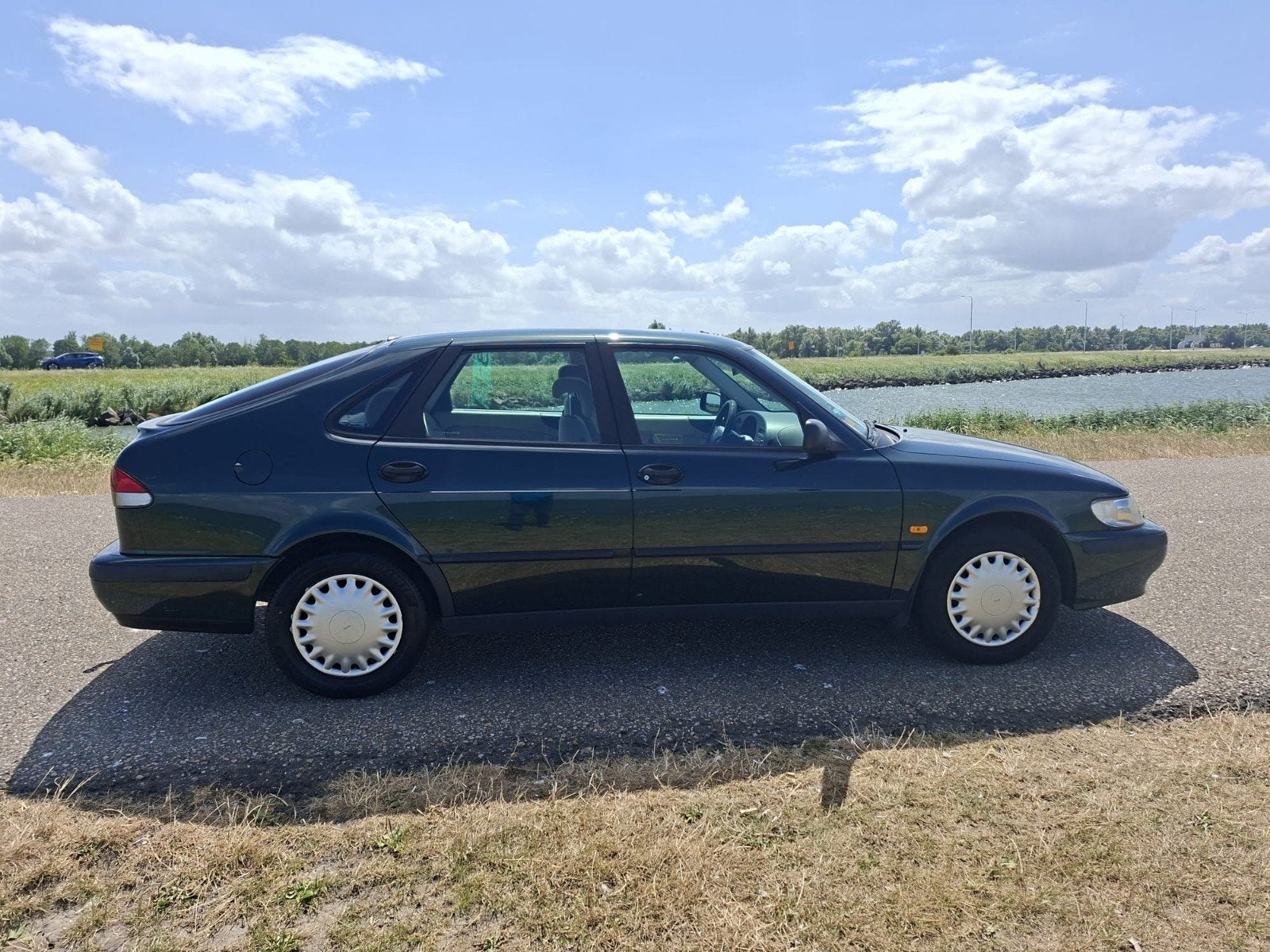 Saab 9-3 2.0 I AUT 1999 Groen, foto 4