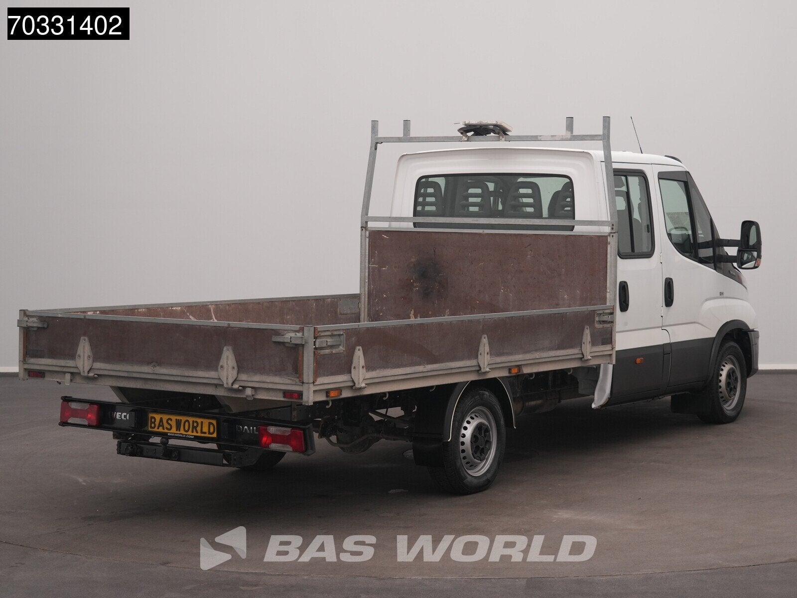 Iveco Daily 35S14 Open Laadbak 3,5t Trekhaak Airco Cruise Eu, Auto's, Stof, Gebruikt, Euro 6, Iveco